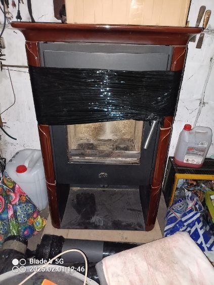 Piec kominkowy kaflowy