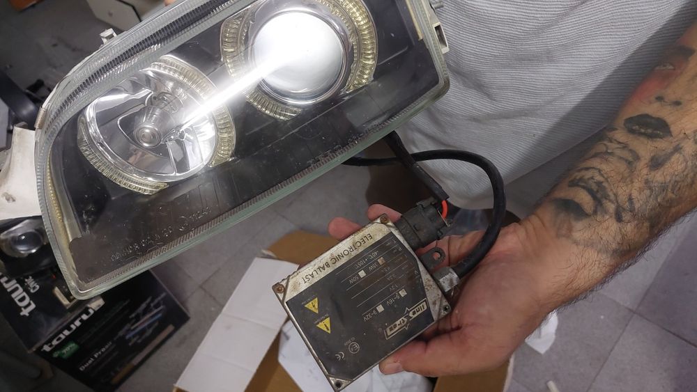 Otica xenon fiat punto