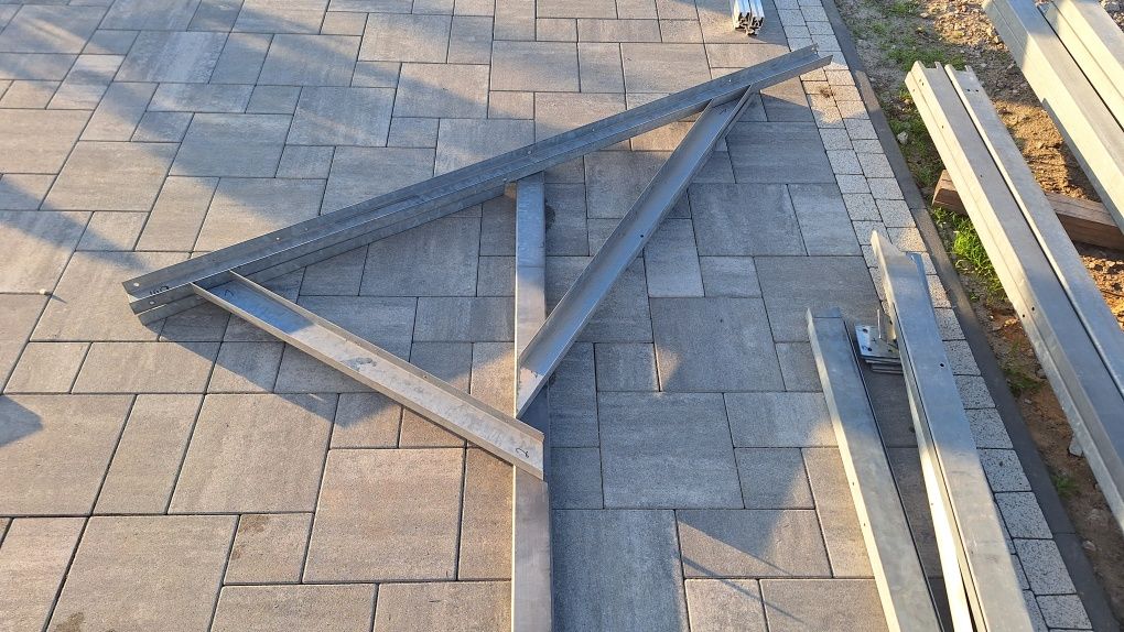 Stelaż konstrukcja pod panele fotowoltaiczne