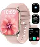 Fitoncloud damski smartwatch z funkcją telefonu