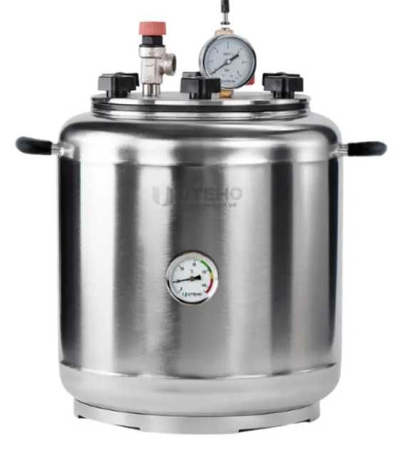 ВІД ВИРОБНИКА! Газовий автоклав з нержавійки на 16 банок з гарантією!