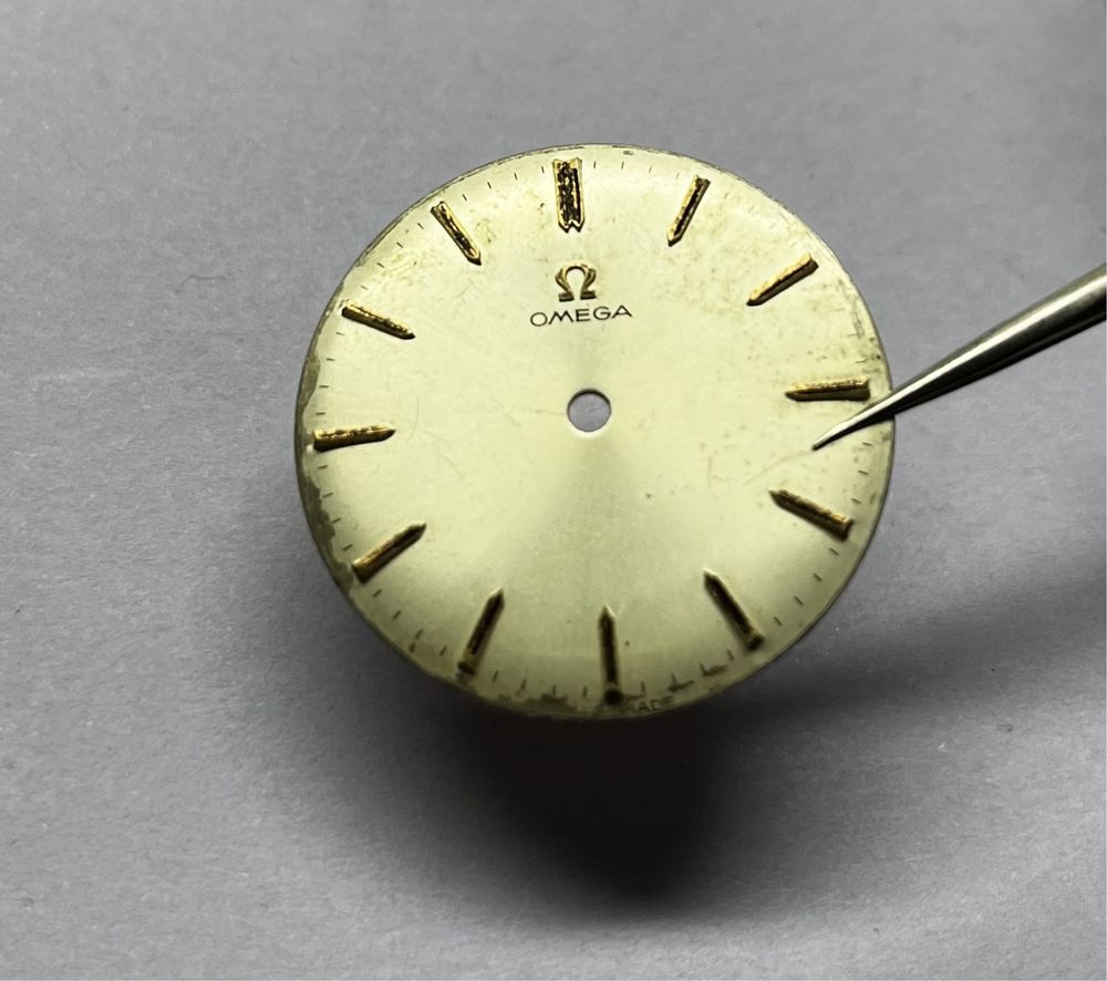 Oryginalna tarcza Omega cal.601