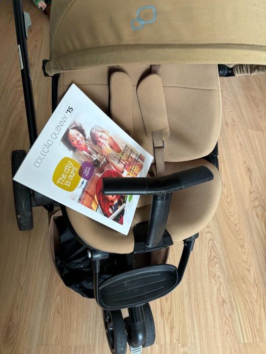 "Carrinho de Bebê Quinny Mood + Baby Coque Maxi-Cosi:Em Perfeito Estado!"