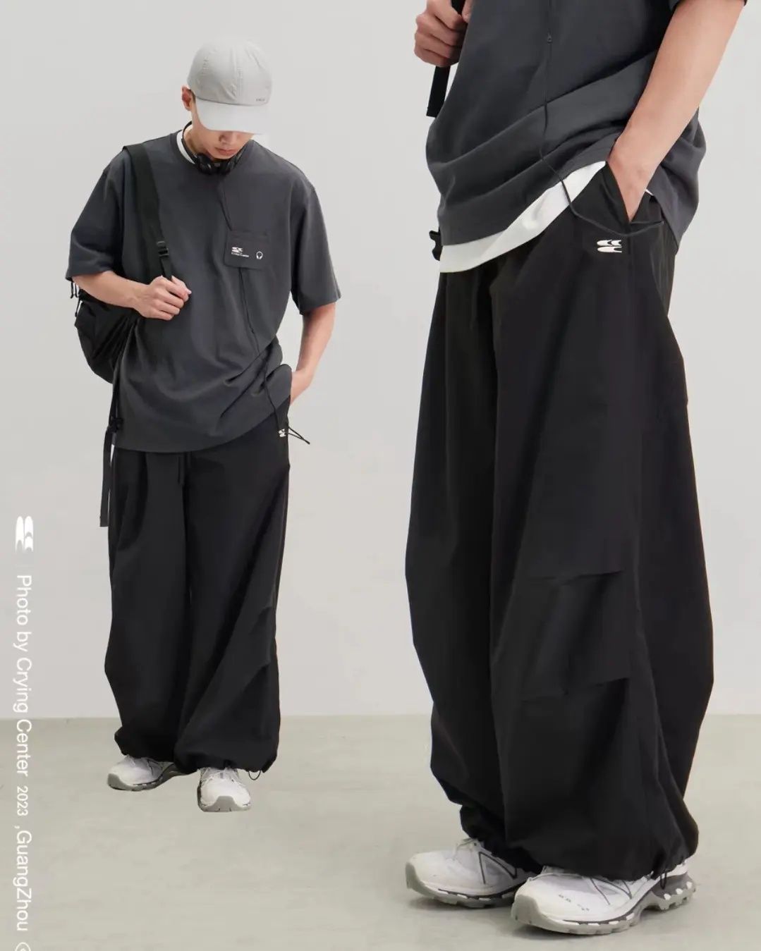 NEW Jaded london parachute pants/широкі парашути Stussy, Nike, Palace