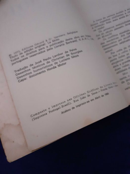 Livro: Guia prático da Moto de 1980