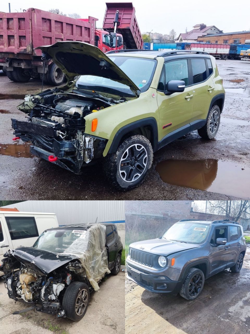 Разборка Jeep Renegade 14-19. Запчасти новые и б/у Джип Ренегат