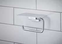 Hansgrohe AddStoris uchwyt na papier toaletowy z półką chrom