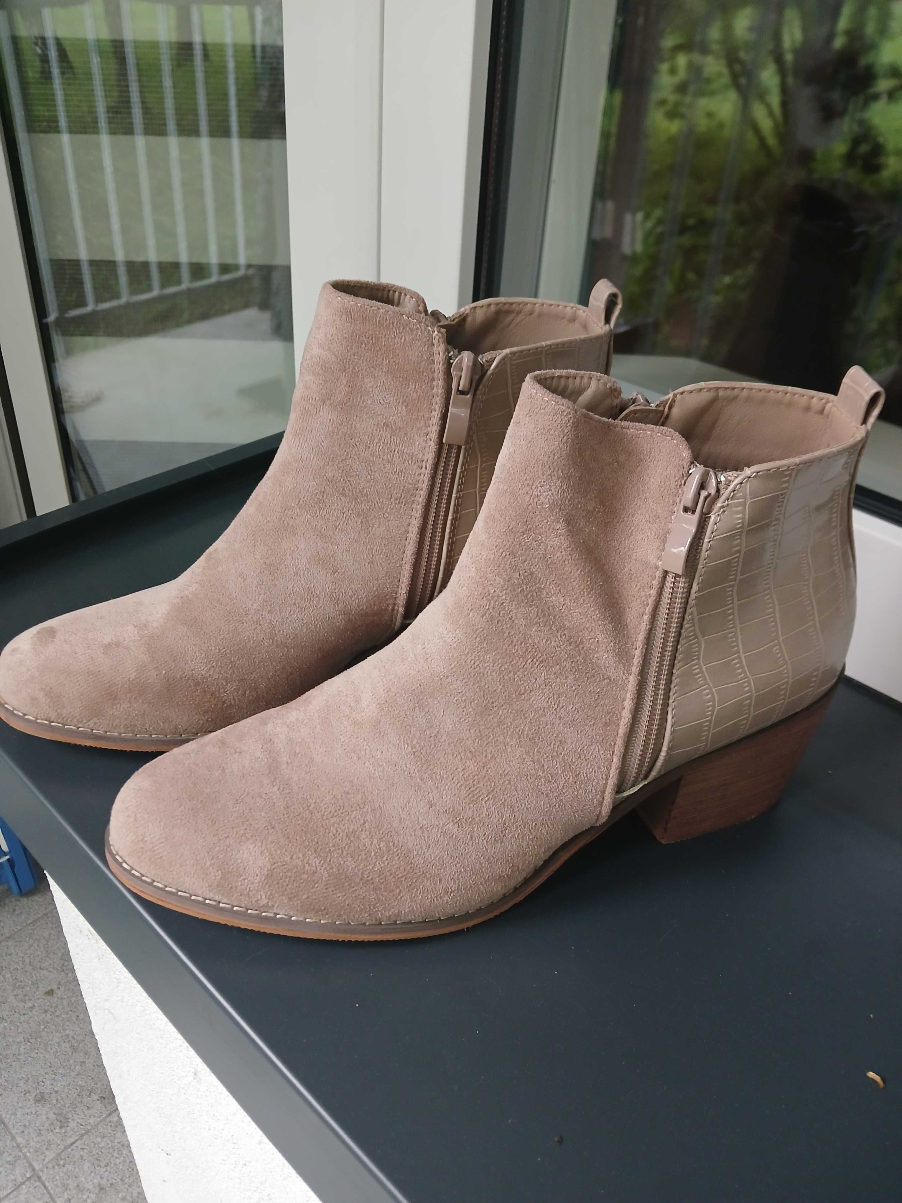 NOWE botki rozmiar 40
