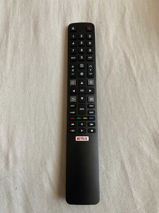 Pilot do TV Thomson TCL Led Smart RC802N Netflix