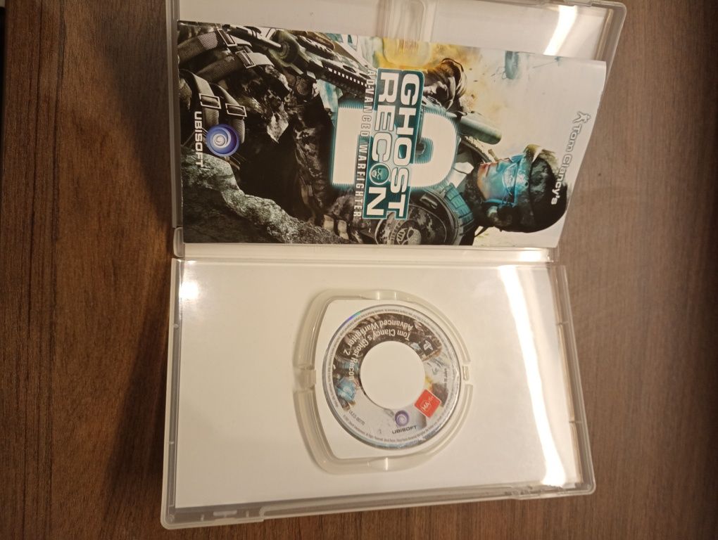 Tom Clancys ghost recon advanced warfighter 2 gra psp