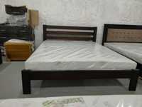 Від виробника дерев'яне ліжко односпальне двоспальне посилені ламелі