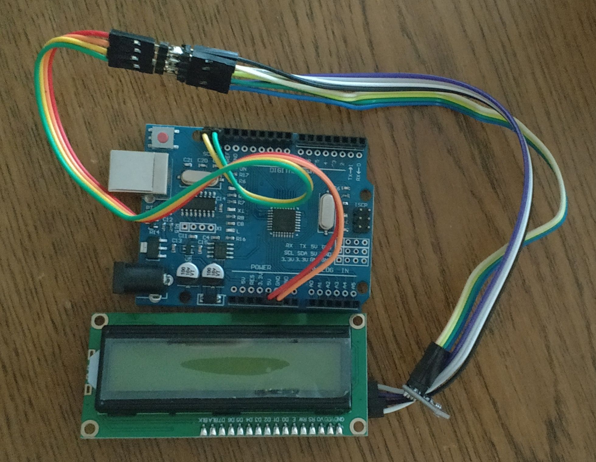 Zestaw edukacyjny Arduino Uno BME280 LCD1602 i2c
