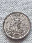 Moeda de Prata 5 Patacas 1952 Macau