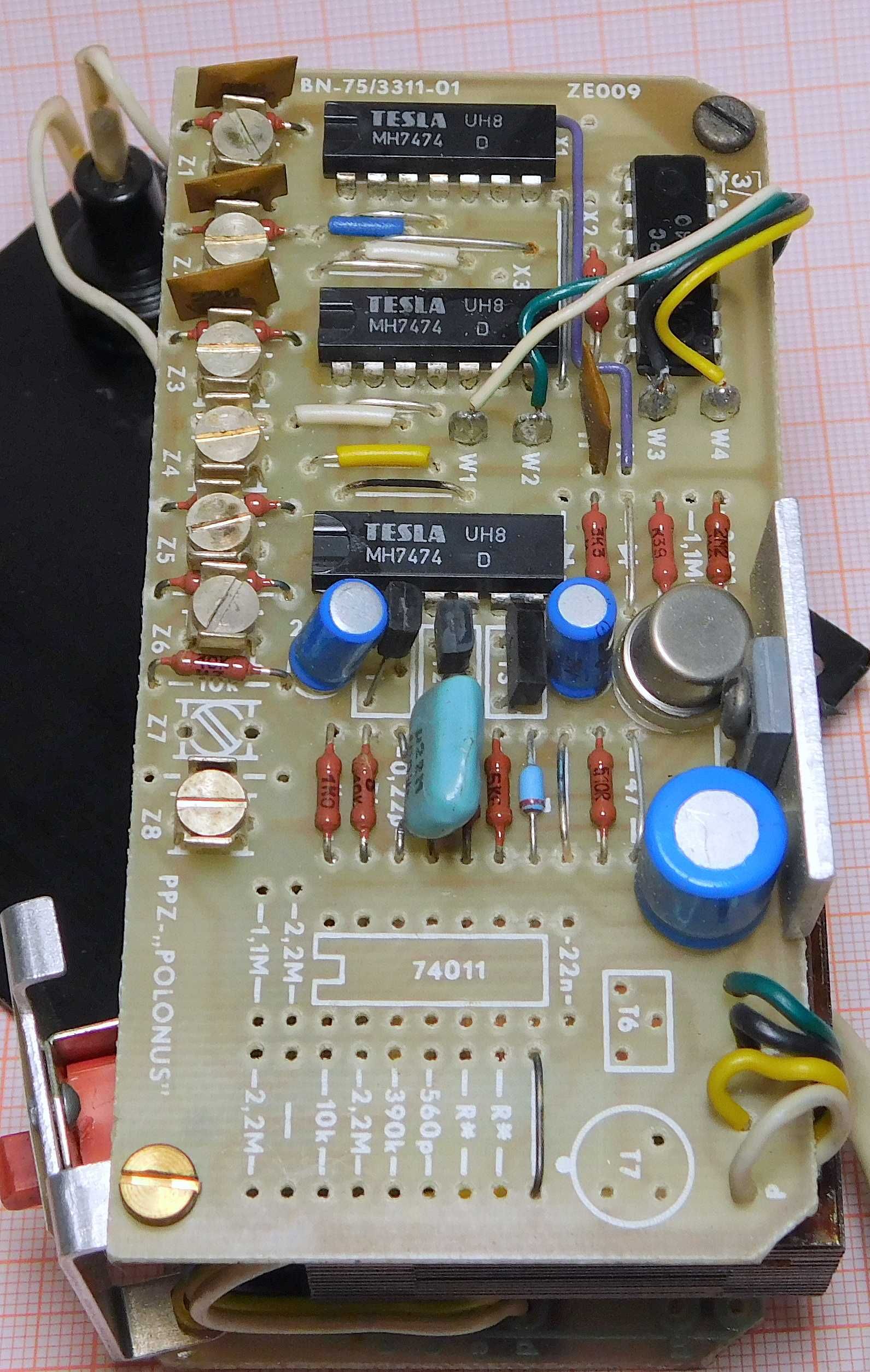 Zestaw części do Elektroniczny zamek szyfrowy POLONUS [097A]