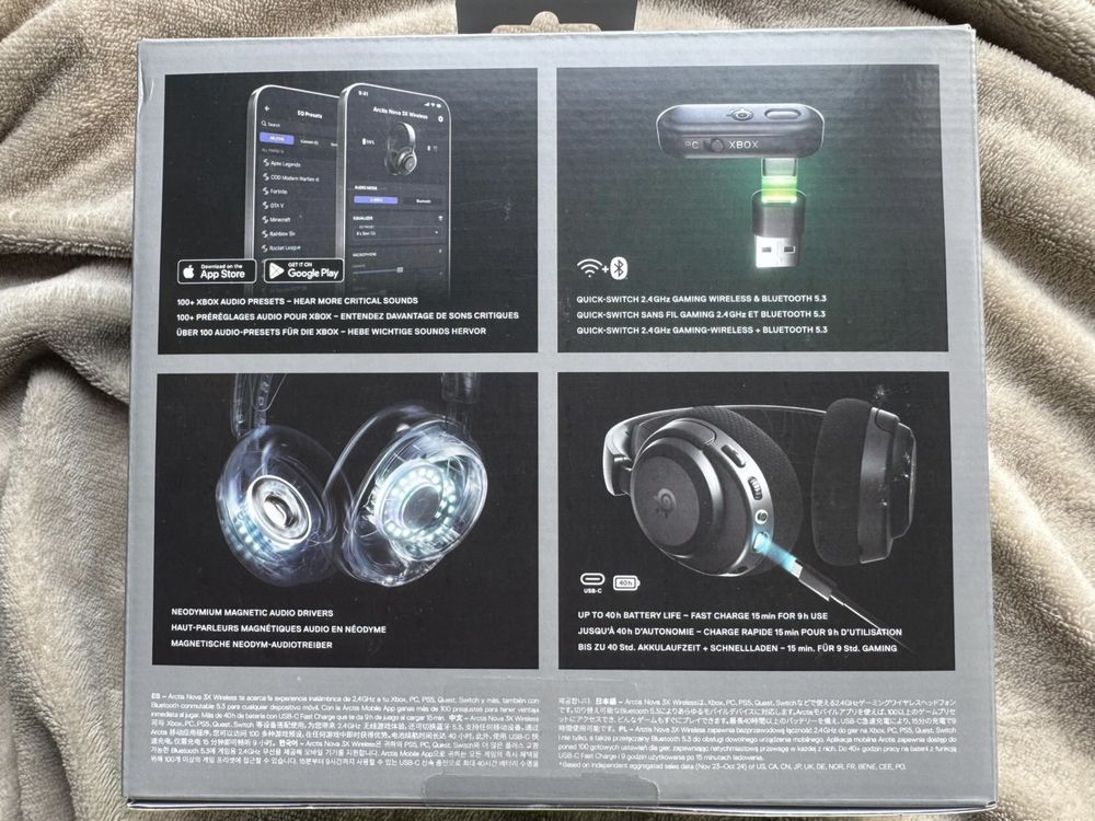 Steelseries arctis nova 3x wireless
