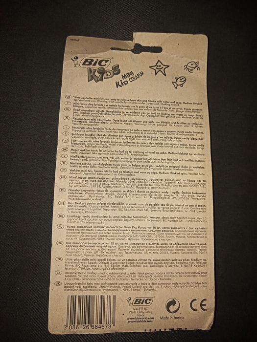 Mazaki Bic 12 kolorów NOWE !!!