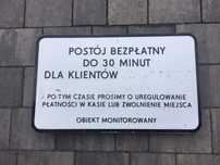 Tablica znak informacyjny