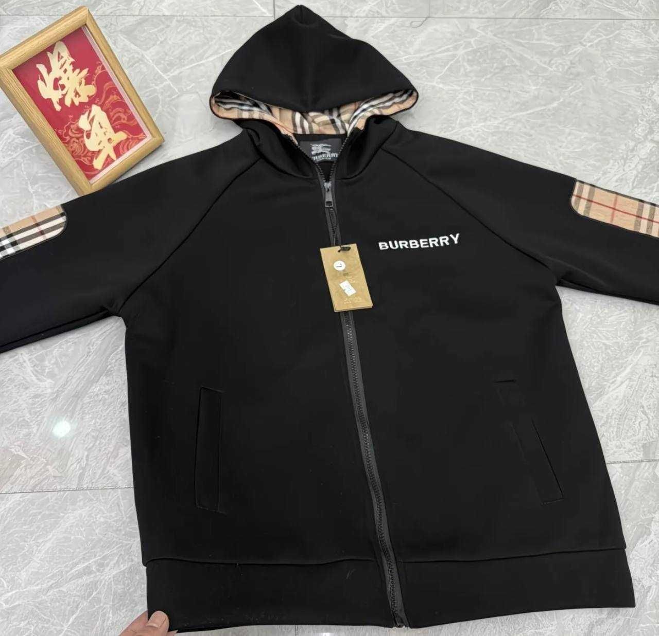 В наявності | Зіп худі Burberry кофта зіпка худи
