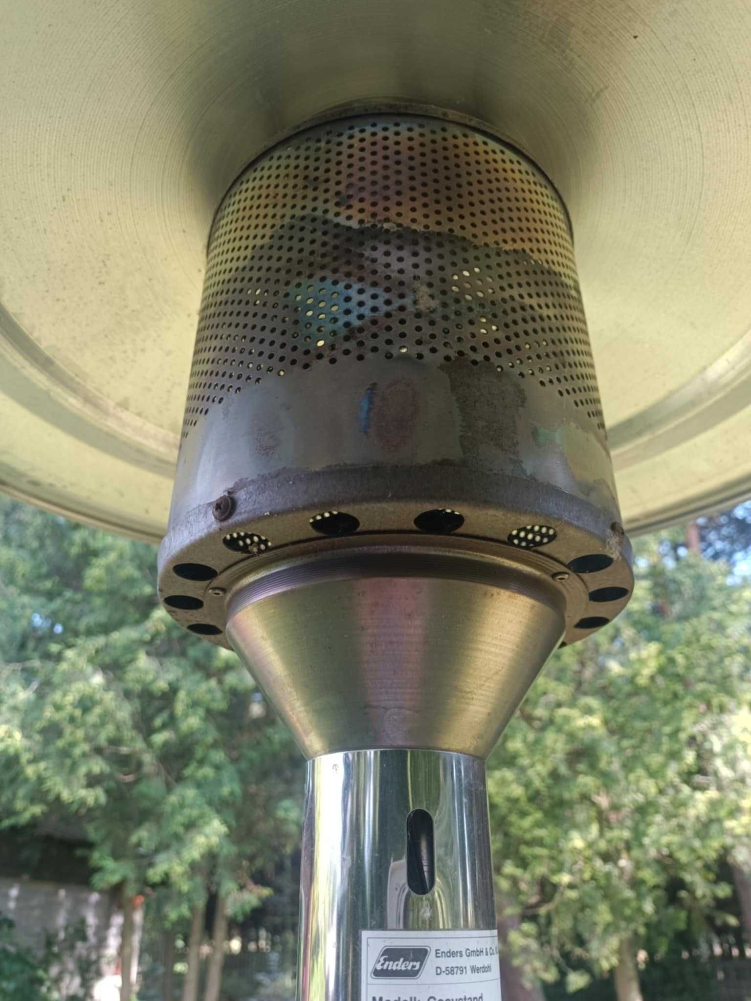 Parasol grzewczy gazowy ogrodowy Enders Cosystand zewnętrzny 14kW