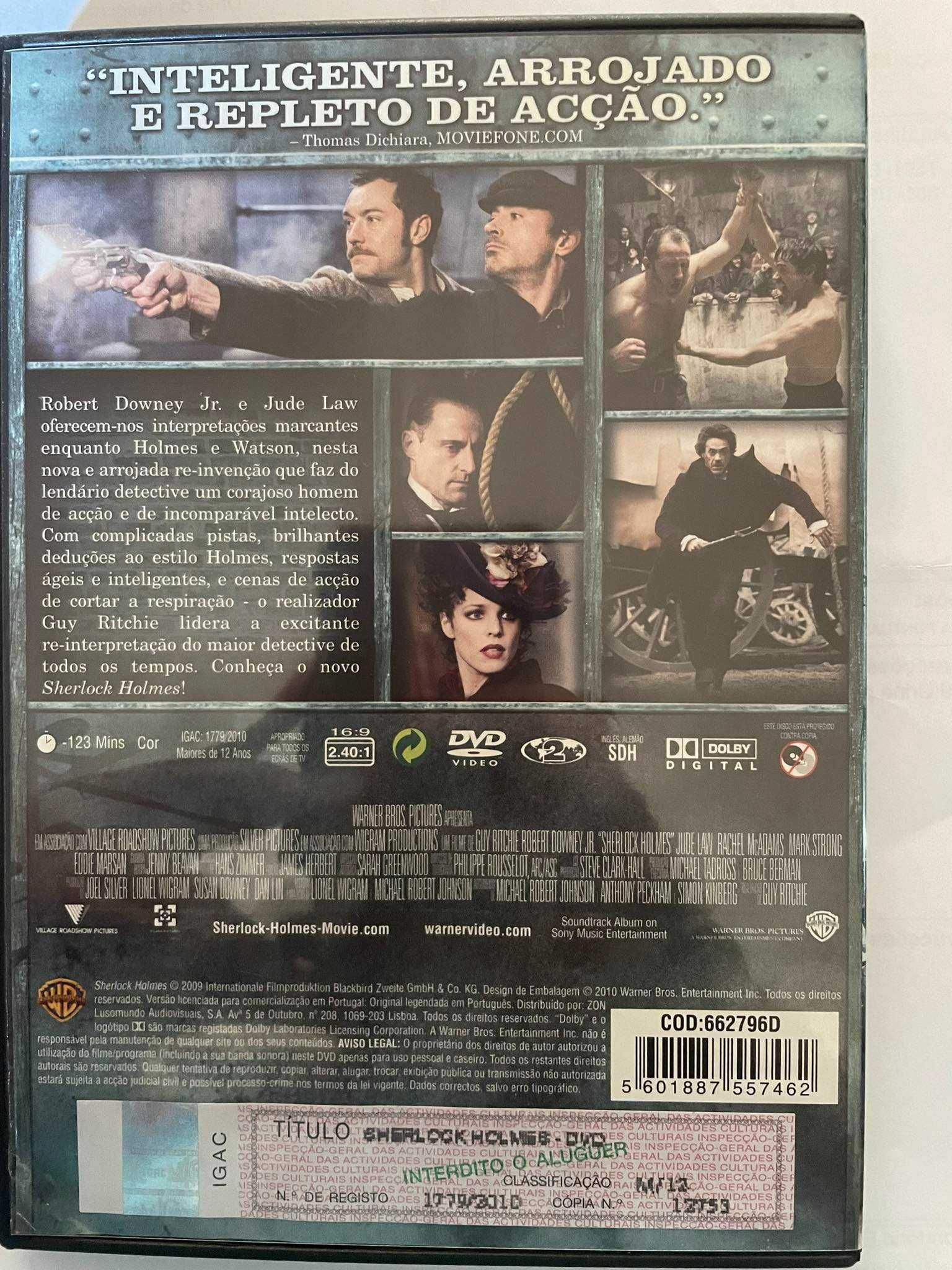 Sherlock Holmes e Seherlock Holmes - Jogo de Sombras