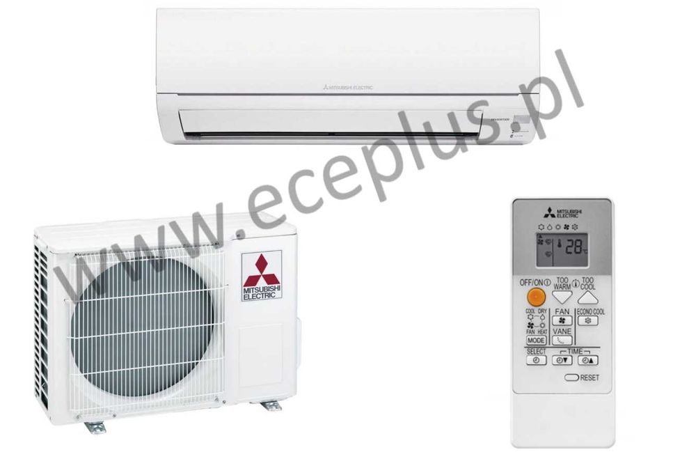 Klimatyzator Mitsubishi MSZ-HR35VF Klimatyzacja Chłodzenie Grzanie