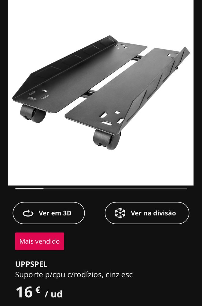 Base para CPU Ikea UPPSPEL