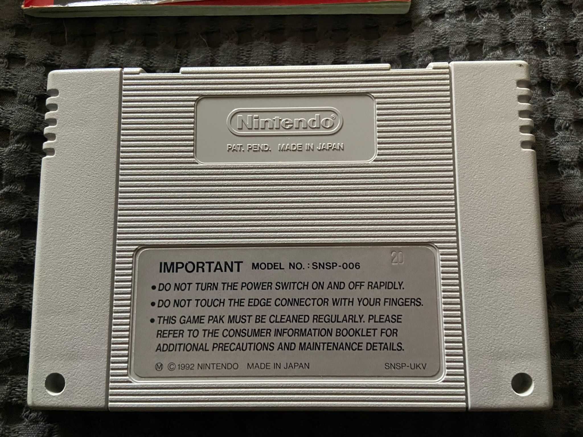 ActRaiser SNES wersja PAL EN CIB