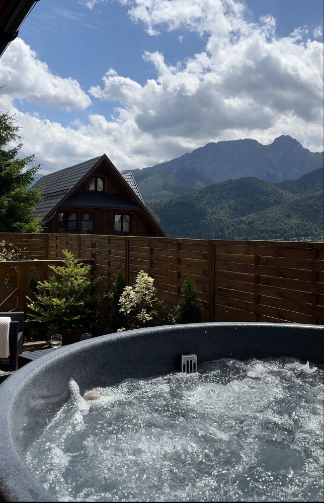 Domek z prywatną balią -jacuzzi ,widokiem na  góry wolne terminy