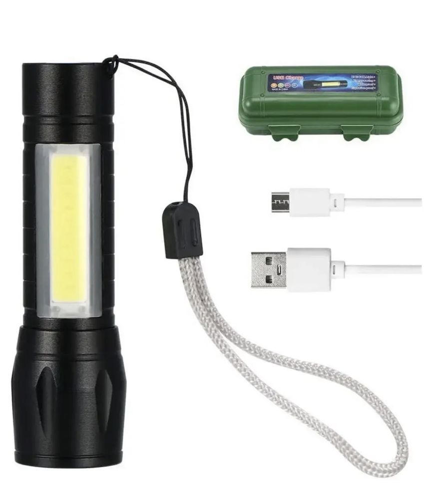 Ручной аккумуляторный фонарик BL-511-XPE+COB фонарь ліхтар ліхтарик