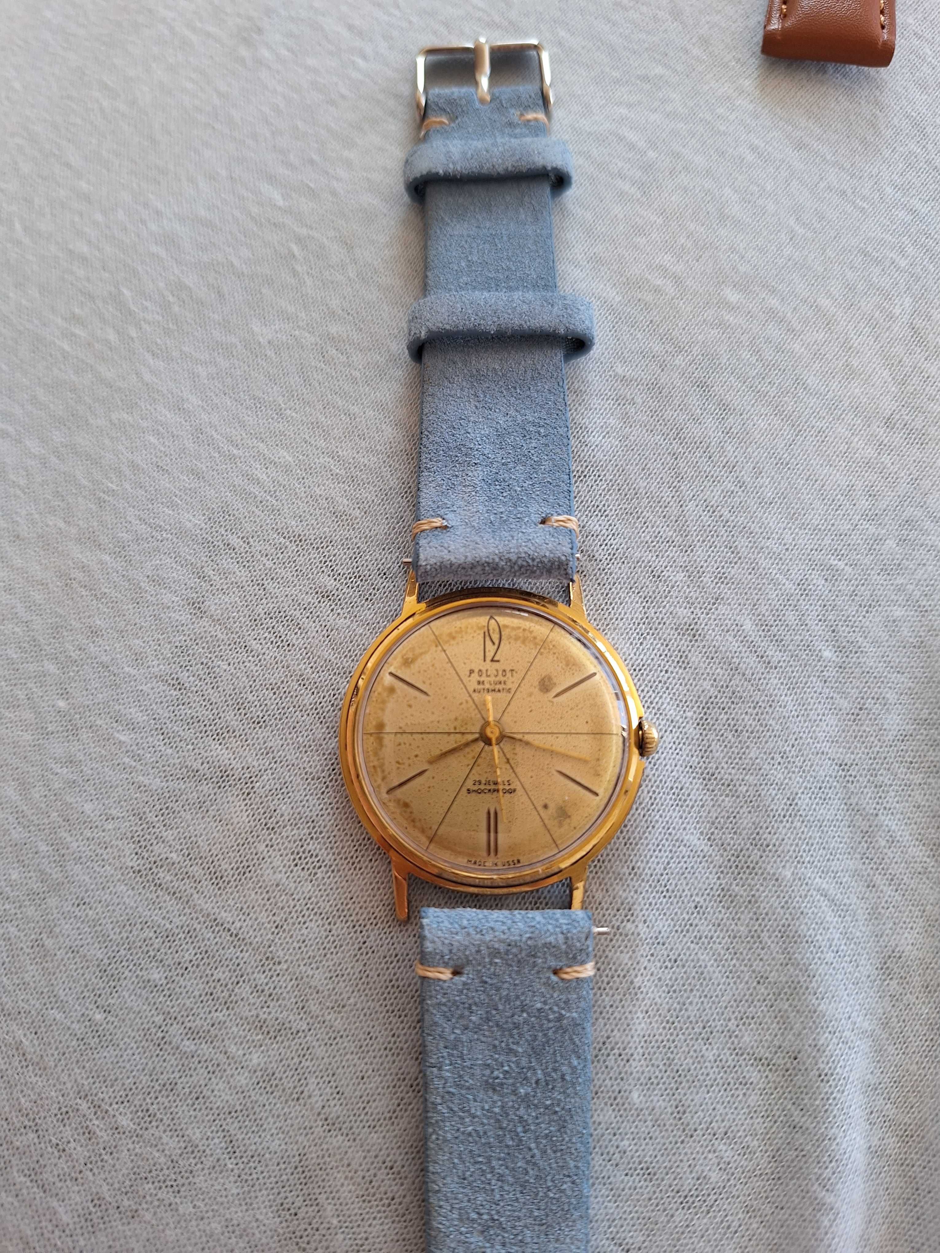 Poljot de luxe automatic pasek