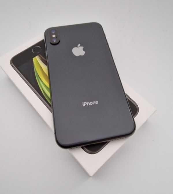 Apple iPhone X 256GB space grey, grafitowy