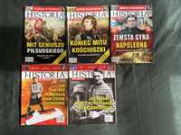 5x sztuk czasopisma Historia bez Cenzury