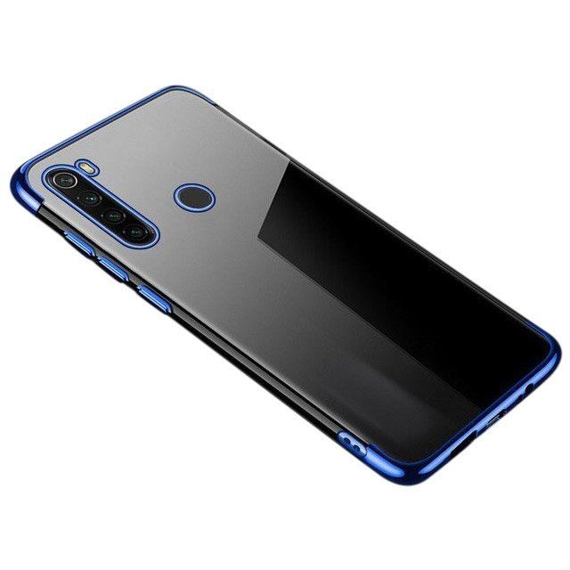 Żelowy Pokrowiec Etui Z Metaliczną Ramką Do Motorola Moto G8 Play