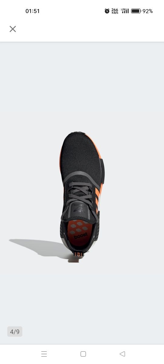 Adidas NMD R1 Black Orange Limited 44 Okazja Unikat