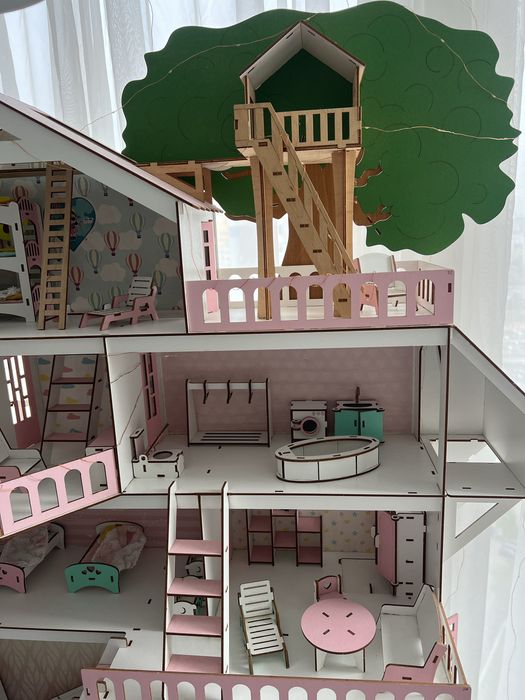 Дитячий ігровий будинок для ляльок LOL