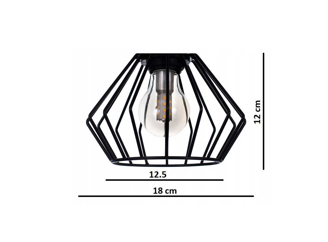 LAMPA Wisząca Sufitowa Żyrandol BRYLANT Loft Drut OKAZJA!!