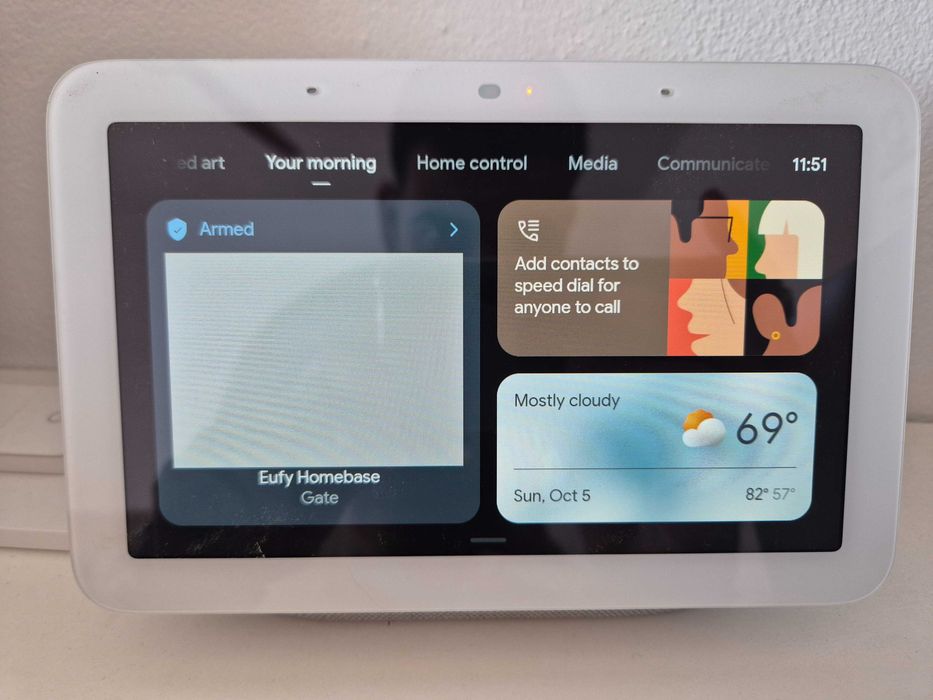 Google Nest Hub (2ª Geração) c/ Ecrã Inteligente - Como Novo, na Caixa