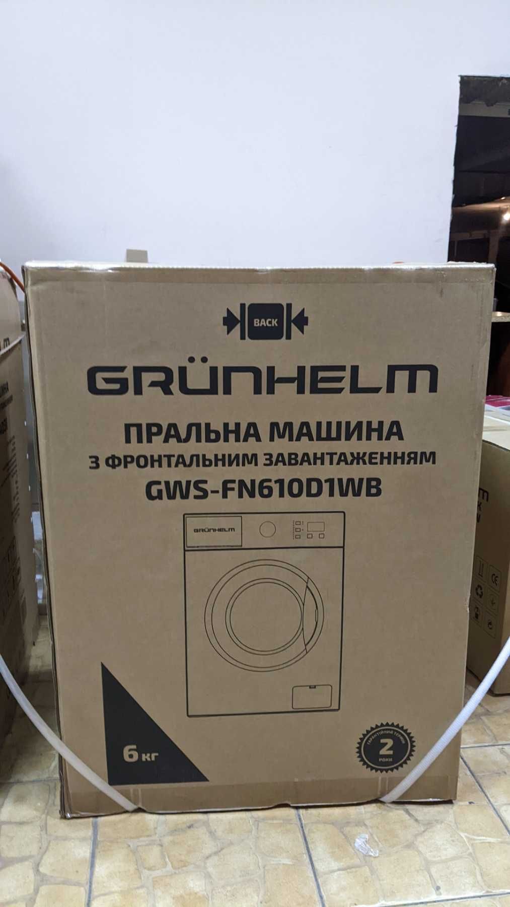 Пральна машина вузька  GWS-FN610D1WB
