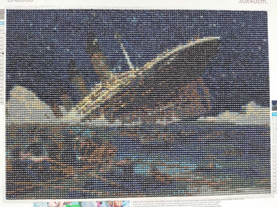 haft diamentowy (gotowy) Titanic