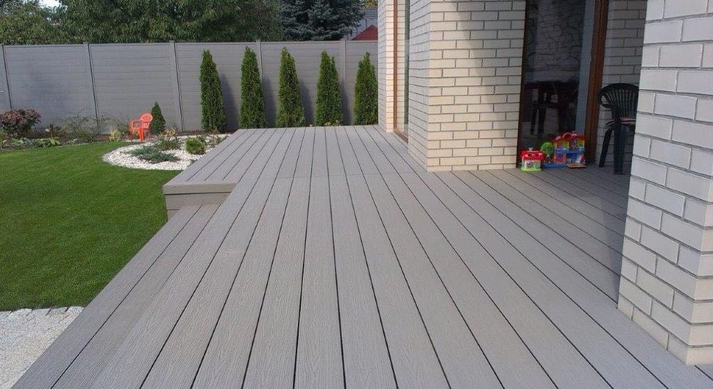 DESKA KOMPOZYTOWA PVC  Ryflowana, Str. Drewna, klasa PREMIUM Cena  m2