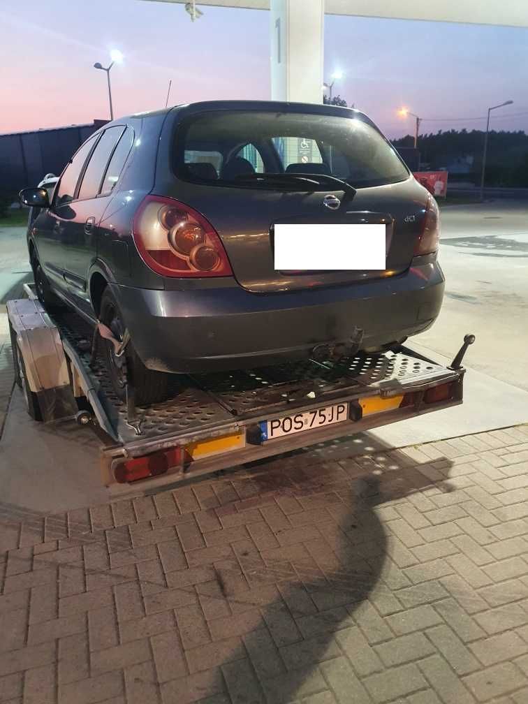 Nissan Almera 2004r. 1.5 dci 5 drzwi, Hatchback przeznaczony na części
