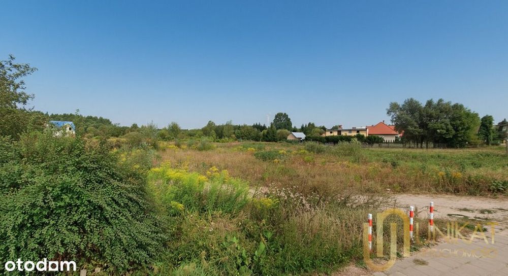 Działka budowlana z pełnymi mediami