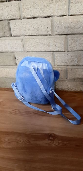 Plecak szkolny plecaczek przedszkolny niebieski Stitch Stich Sticz