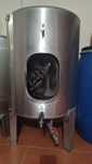 Pipa de inox 250l