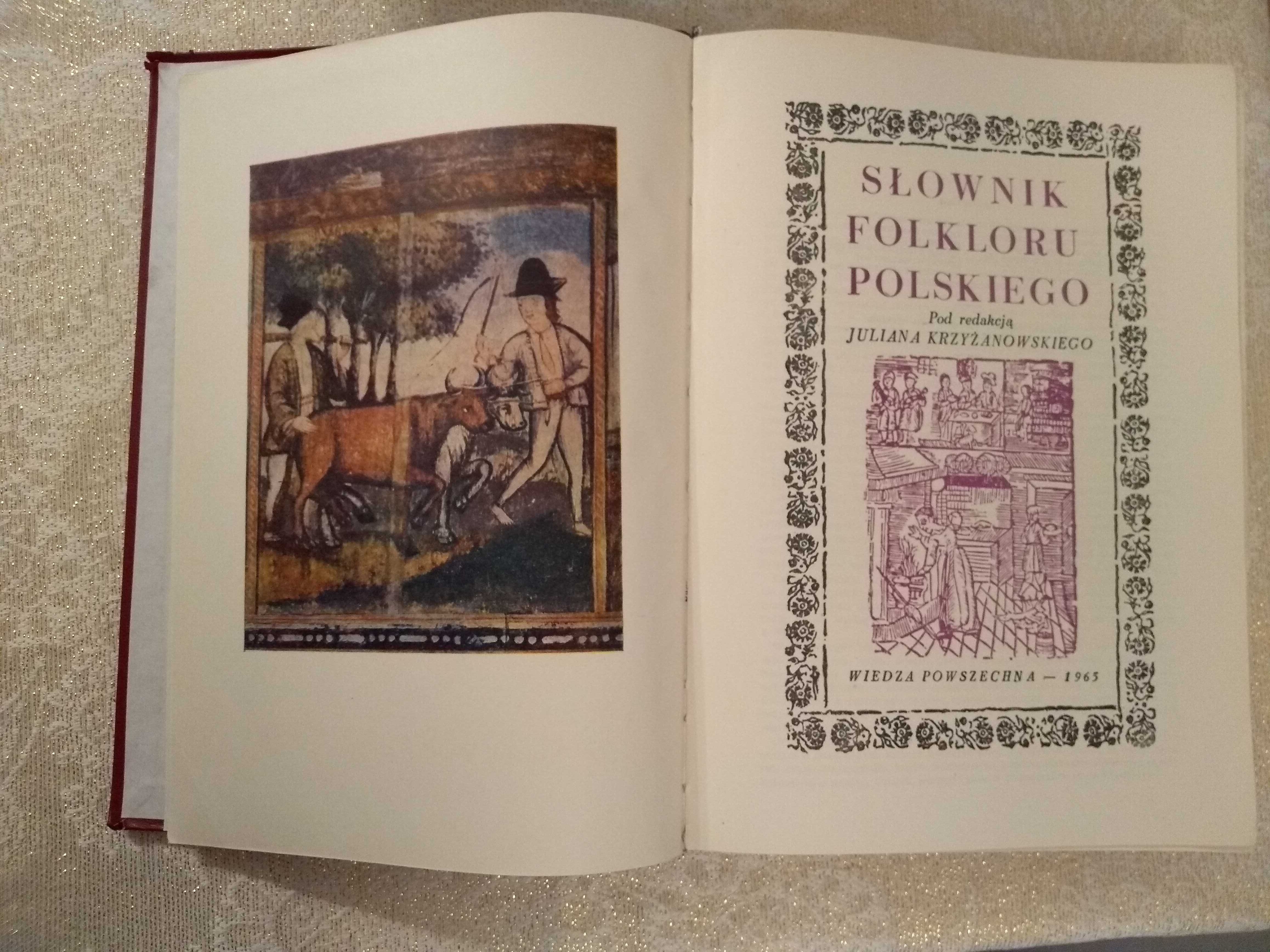 Krzyżanowski Julian, Słownik folkloru polskiego