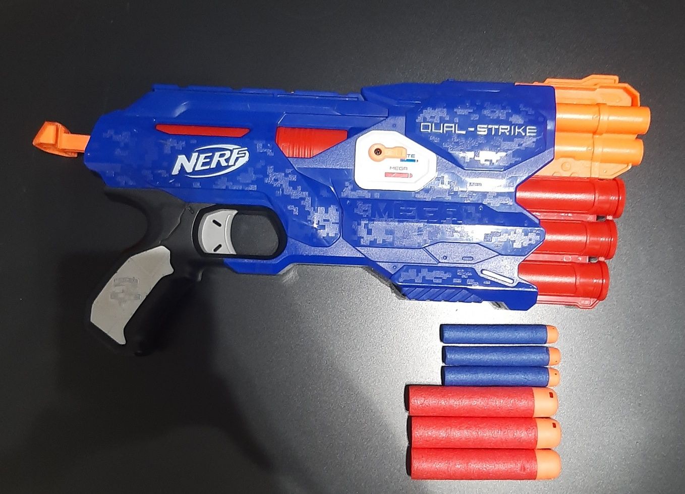 nerf dual-strike duży