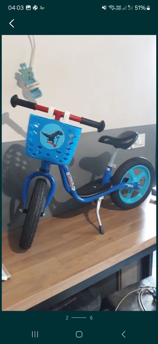 Rowerek biegowy PUKY LR 1L jak nowy