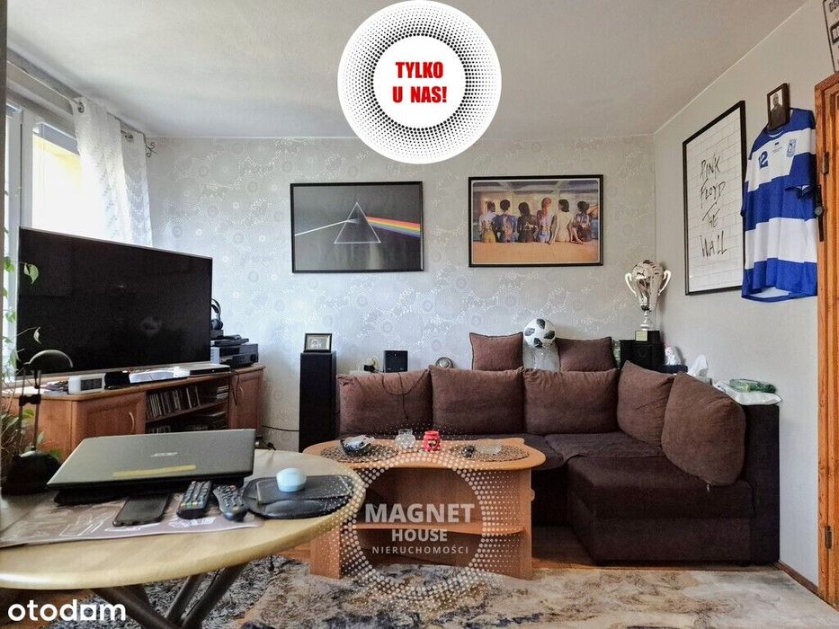 Rozkładowe 2 pok (możliwe 3) z balkonem blisko WSM