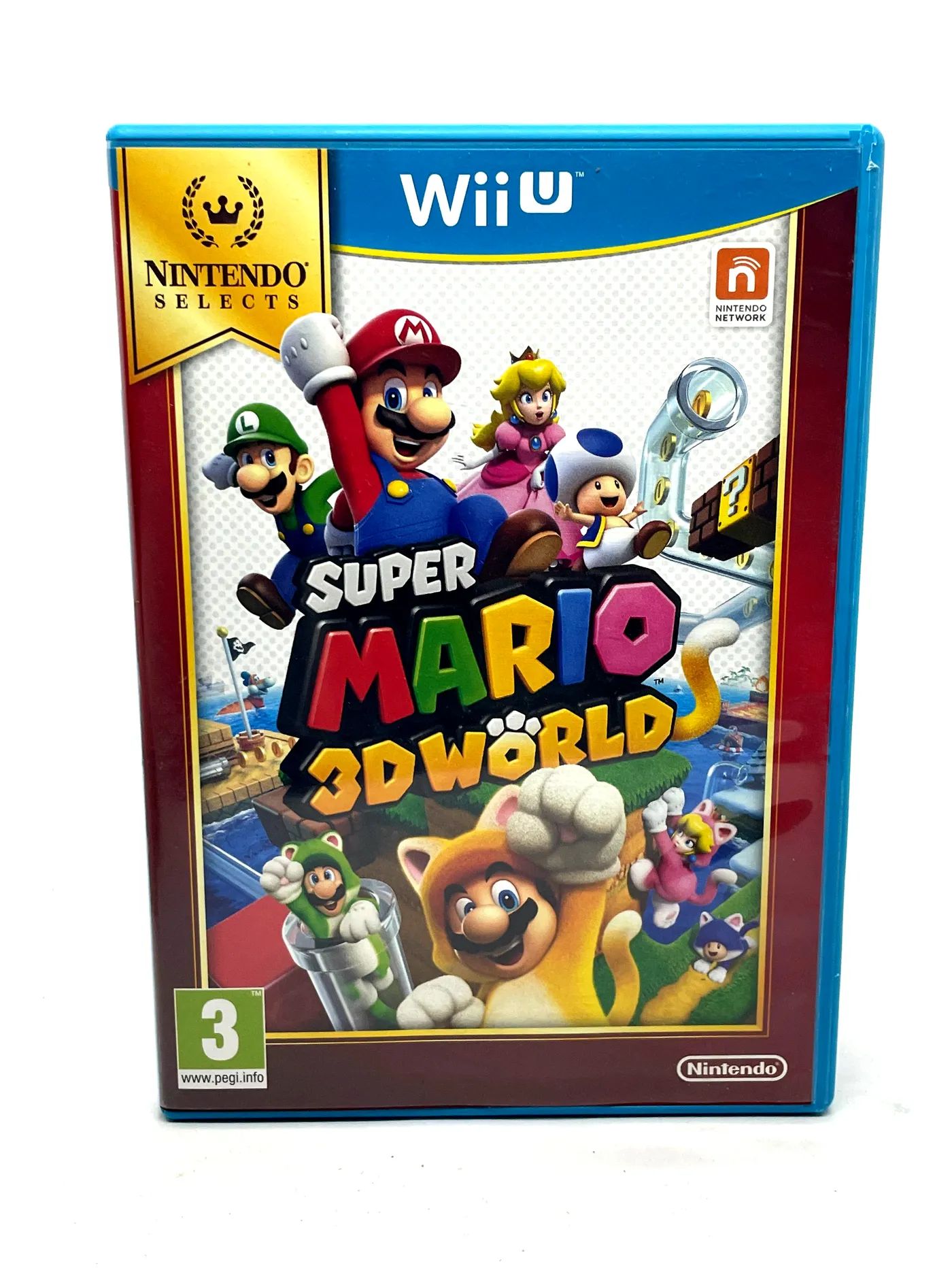 Super Mario 3D World Wii U Po Angielsku