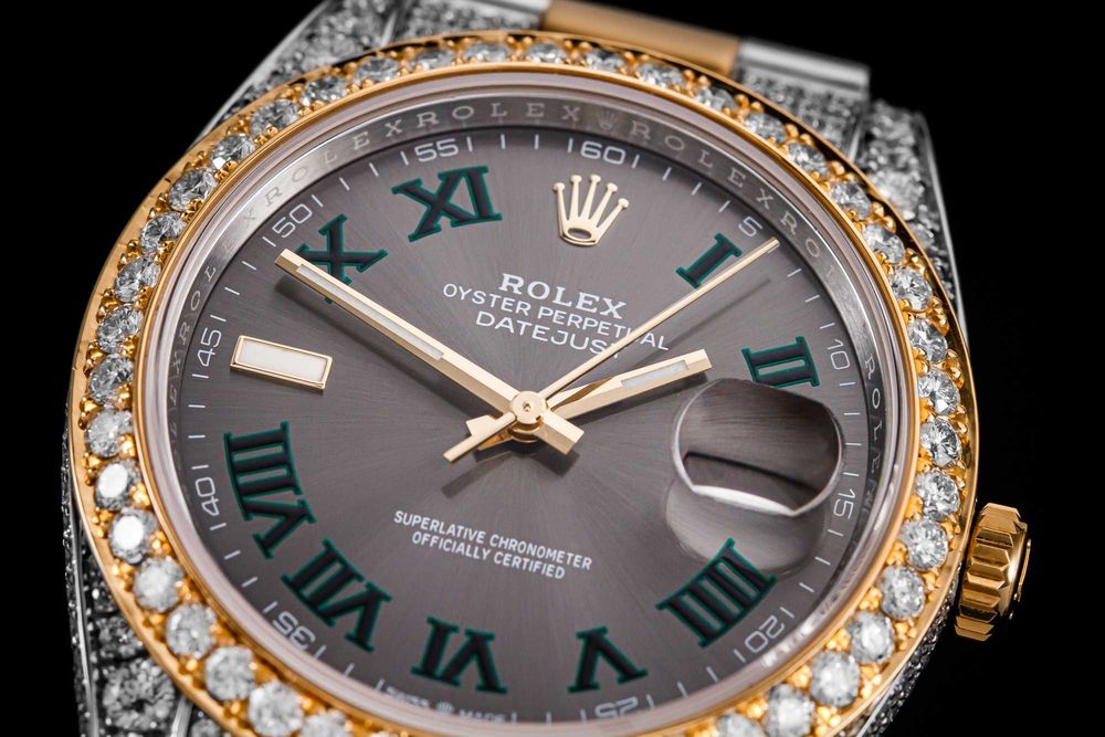ICED Rolex Datejust 41 Wimbledon